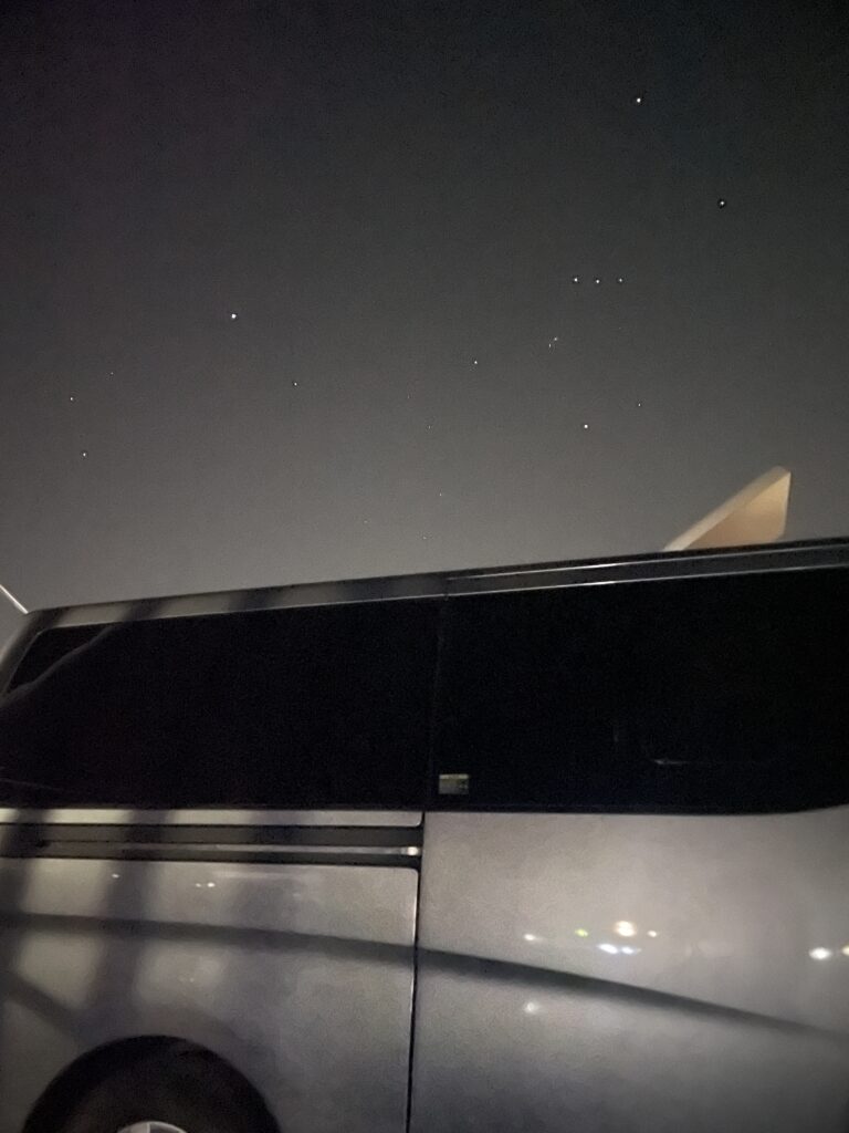 みやま市瀬高町の自宅前でのお見送り